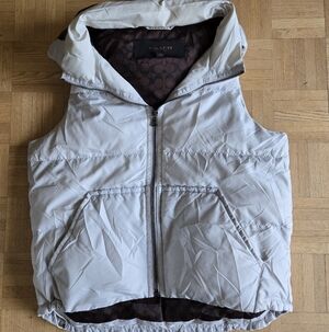 Coach Puffer Vest with Hood